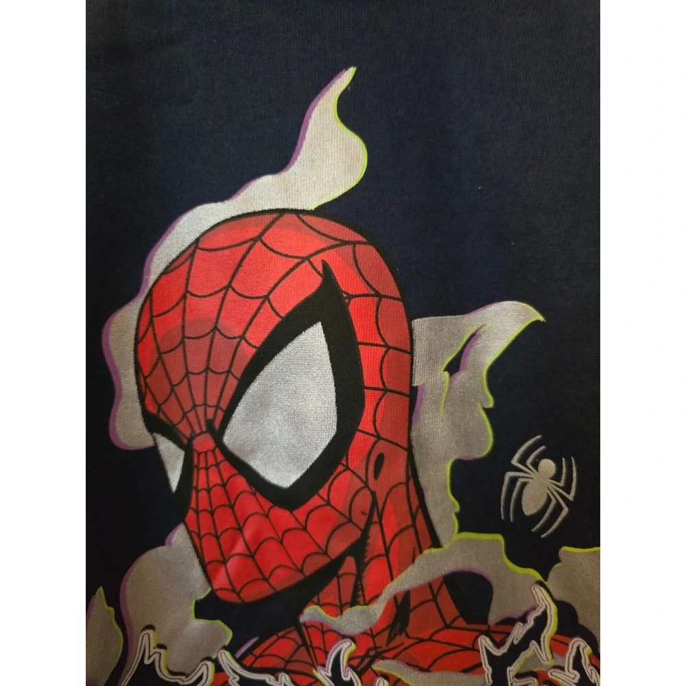 Marvel Spider-Man Boys Hoodie and Jogger Pants Set Red Navy Gray Size 6